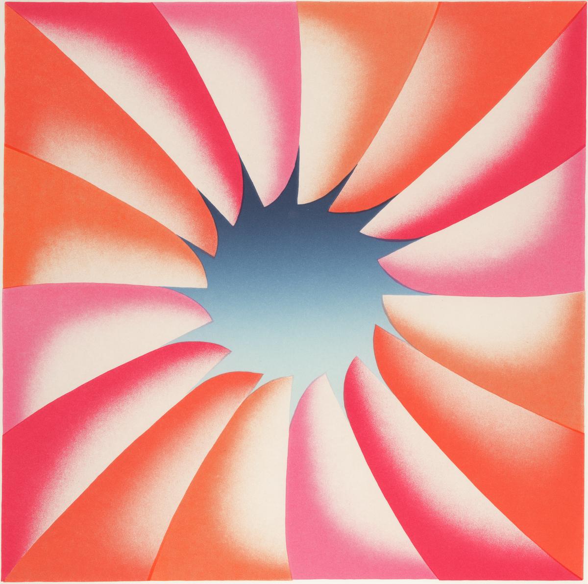 Judy Chicago Through the Flower #3, 1972