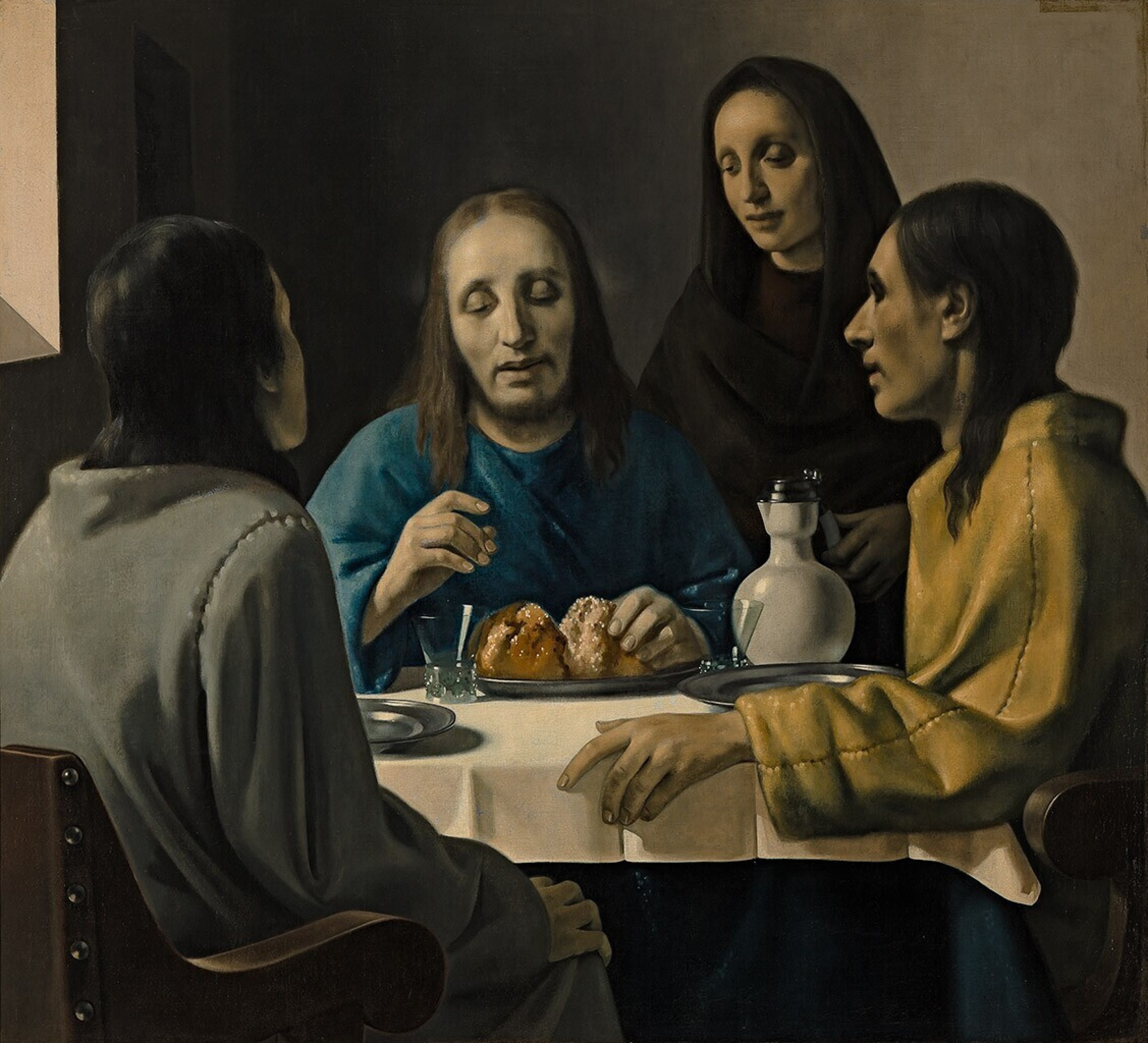 The Supper at Emmaus, painted by Han van Meegeren as a forged Vermeer